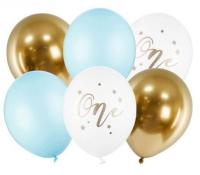 Ballonnenmix_One_pastel_blauw__6st