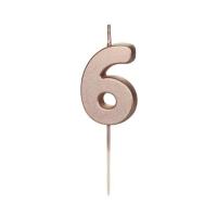 Cijferkaars_6_Ros_goud___4_5cm