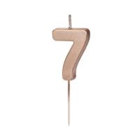 Cijferkaars_7_Ros_goud___4_5cm