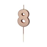 Cijferkaars_8_Ros_goud___4_5cm