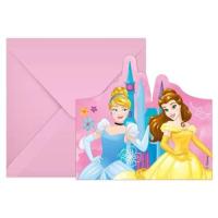 Disney_Princess_Uitnodigingskaarten___6st