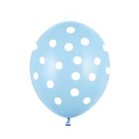 Dots_Ballonnen_Lichtblauw_Wit___6st