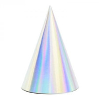 Feesthoedjes_Iridescent__6st_