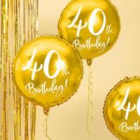 Folieballon_40th_Birthday_goud___45cm_2