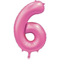 Folieballon_Cijfer_6___Satin_Pink