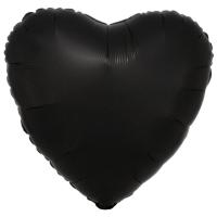 Folieballon_Hart_Zwart___43cm