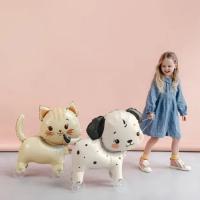 Folieballon_Hond_Op_Wieltjes_