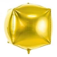 Folieballon_Kubus_Goud___35cm