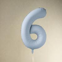 Folieballon_Light_Blue_Cijfer_6_1
