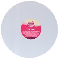 FunCakes_Cake_Board_Rond__25_cm___Zilver