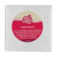 FunCakes_Cake_Board_Vierkant__15_x_15_cm___Zilver