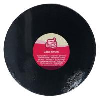 FunCakes_Cake_Drum_Rond__30_cm___Zwart