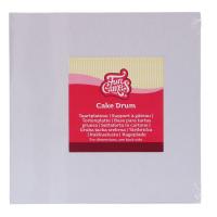 FunCakes_Cake_Drum_Vierkant_30_cm___Wit