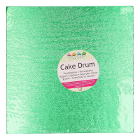 FunCakes_Cake_Drum_Vierkant_Groen__30_5cm__1