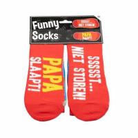 Funny_socks___Papa_slaapt_sssst