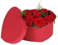 Geschenk_Bloemendoos_Hart_Rood___L