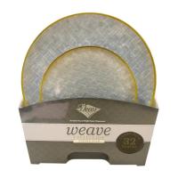 Gevlochten_Transparant___Goud_Borden___32st