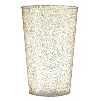 Glitter_Bekers_Transparant_Goud___10st