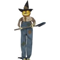 Halloweendecoratie_Pompoen_Vogelverschrikker