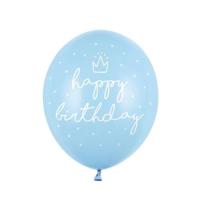 Happy_Birthday_Ballonnen_Lichtblauw___6st