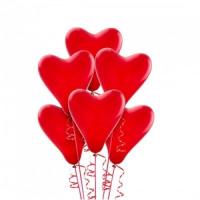 Hartjes_Ballonnen_Rood_30cm___10st