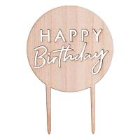 Houten_Taarttopper__Happy_Birthday___Ginger_Ray