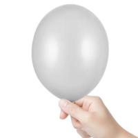 Metallic_Decoratie_Ballonnen_Silver_Snow__100st