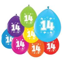 Mix_Ballonnen_Cijfer_14___8st