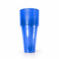 Plastic_Bekers_XL_Transparant_Blauw
