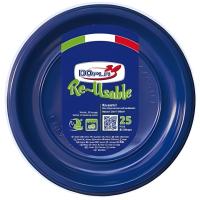 Plastic_Dessertborden_Donkerblauw_17cm____25st_2