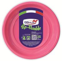 Plastic_Dessertborden_Fuchsia_17cm____25st