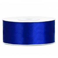 Satijnlint_navy_blue_25_mm