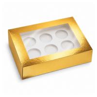 Simply_Making_Cupcake_Box_Venster_Goud_Metallic_6_pk_2_2