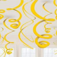 Swirl_Decoratie_Geel__12st_