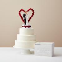 Taarttopper_Bruiloft_Met_Rode_Roosjes