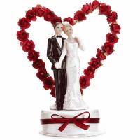 Taarttopper_Bruiloft_Met_Rode_Roosjes_1