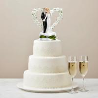 Taarttopper_Bruiloft_met_witte_Roosjes___16cm