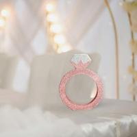 Tafeldecoratie_Ring_Ros_goud_2