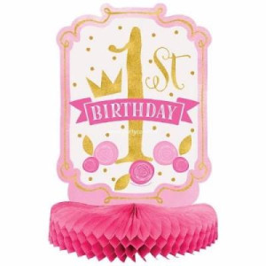 1st_Birthday_Pink_Gold_Tafeldecoratie