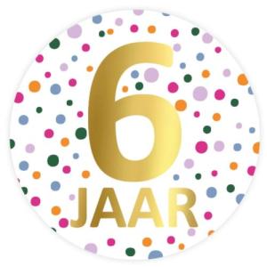 6_Jaar_Stickers___24st