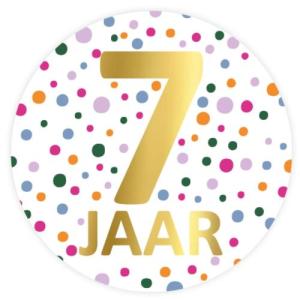 7_Jaar_Stickers___24st