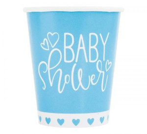 Babyshower_Bekers_Blauw__8st_