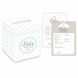Babyshower_Voorspellingskaarten_Mintgroen