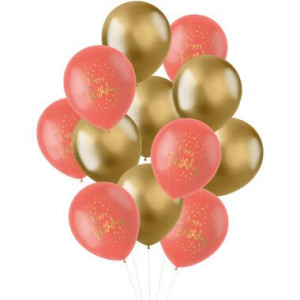 Ballonnen_Boeket_Happy_Birthday_Golden_Dusk