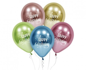 Ballonnen_Chrome_Mix_Happy_Birthday__5st_