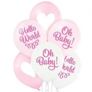 Ballonnen_Hello_World_Roze__6st__1