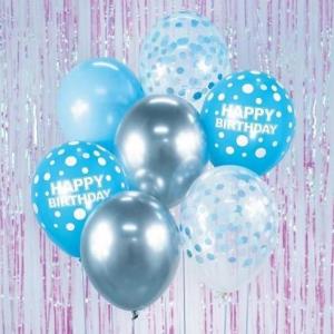Ballonnenmix_Blauw___7st