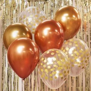 Ballonnenmix_Goud_Koper___7st_1