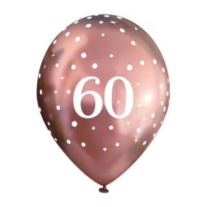 Chrome_Ballonnen_Ros__Cijfer_60____6st__1