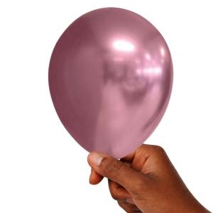 Chrome_Decoratie_Ballonnen_Mauve___20st